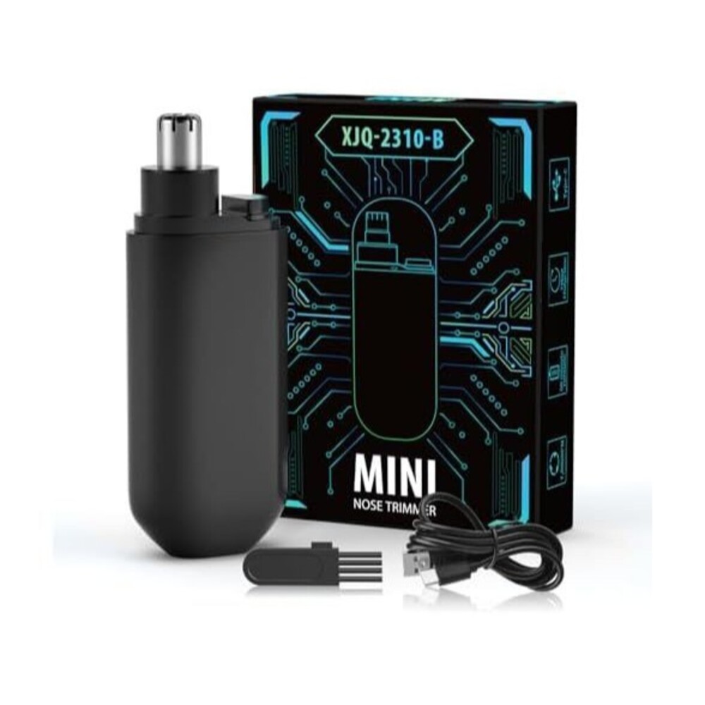 Ginity Ear and Nose Hair Trimmer, Black